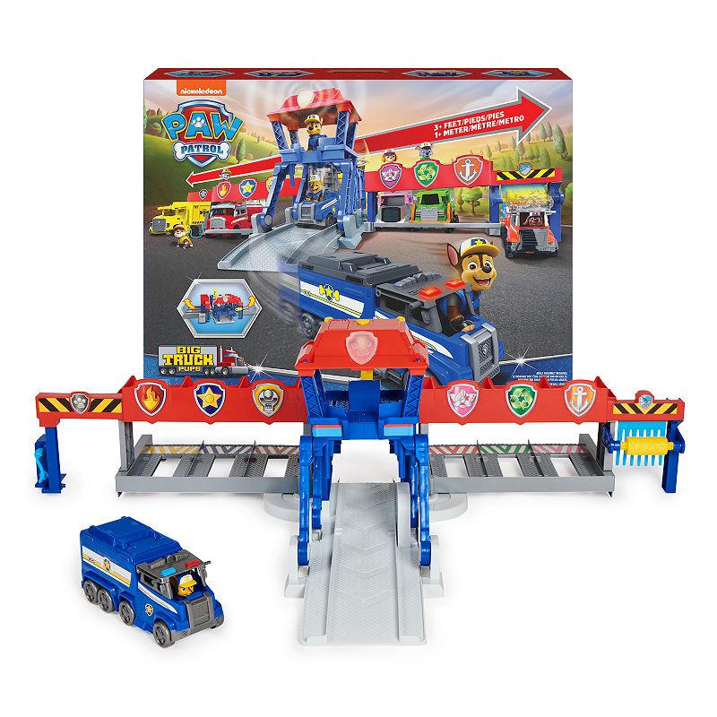Paw Patrol Big Truck Pups, Truck Stop Wide Transforming Playset