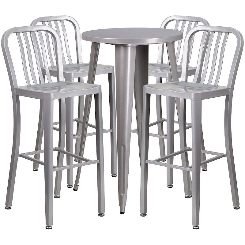 55738806 Flash Furniture Commercial Grade 24 Round Metal In sku 55738806