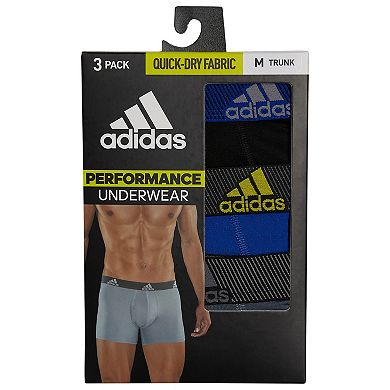 Men's adidas Performance 3-Pack Trunk Briefs