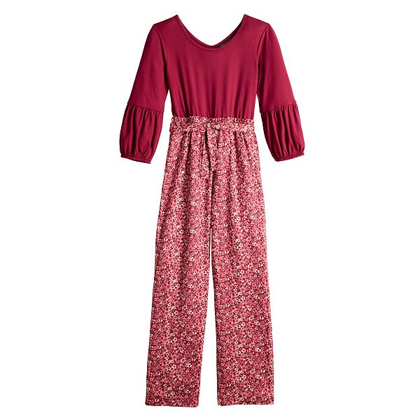 Kohls store girls jumpsuit