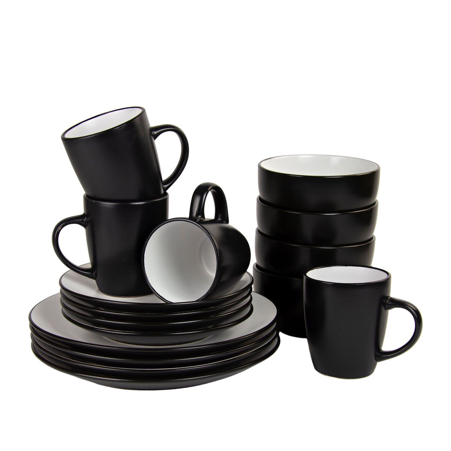 10 Strawberry Street Nova Square 40 Pc Dinnerware Set