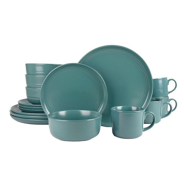 10 Strawberry Street Double Line 16-pc. Dinnerware Set