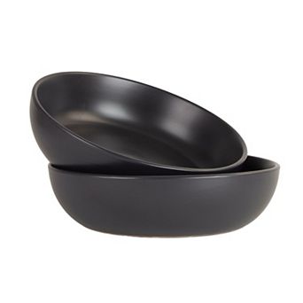 10 Strawberry Street Wazee Matte 2 pc Serving Bowl Set