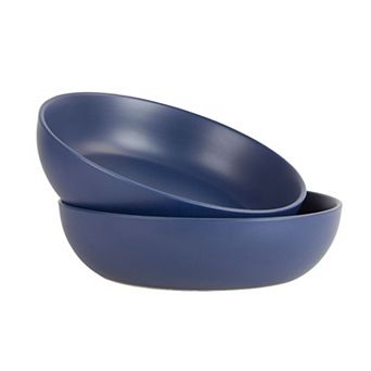 10 Strawberry Street Wazee Matte 2 pc Serving Bowl Set