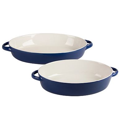 10 Strawberry Street Sienna 2-pc. Oval Bakeware Set