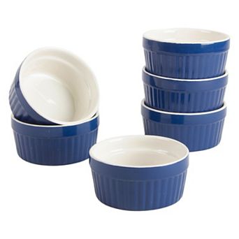 10 Strawberry Street Roma 6 pc Stoneware Ramekin Set