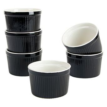 10 Strawberry Street Roma 6 pc 10 oz. Stoneware Ramekin Set