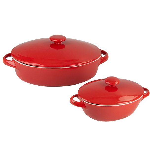 Covered bakeware best sale