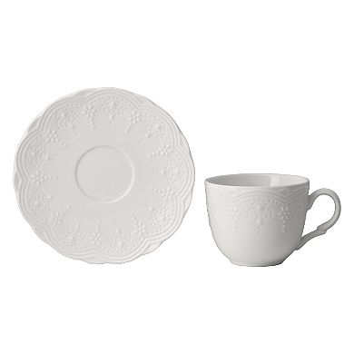 10 Strawberry Street Valentina 6-pc. Cup & Saucer Set