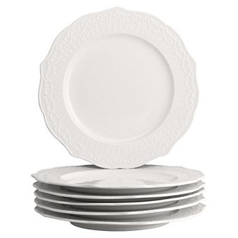 10 Strawberry Street Ever 6 pc Dinner Plate Set