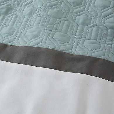 English Laundry Quilted Comforter Set, Devon, Queen
