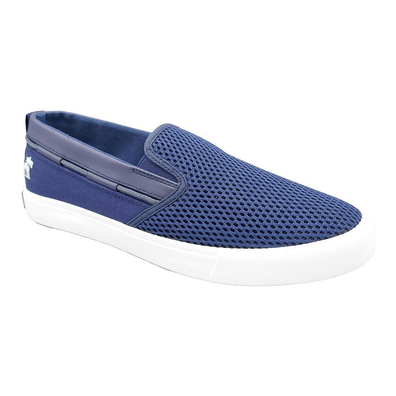 Caribbean Joe Mens Ryan Slip On Boat Sneakers, Size: 8, Blue
