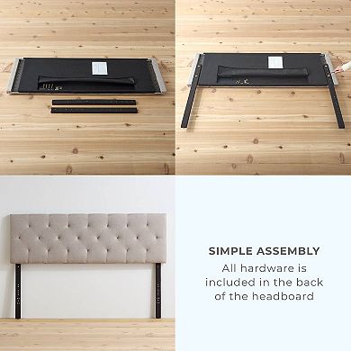Lucid Dream Tufted Low Profile Headboard