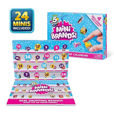 Mini Brands 5 Surprise Mini Brands Series 4 Limited Edition Advent Mini Brands 5 Surprise Mini Brands Series 4 Limited Edition Advent
