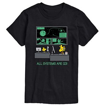 Men's Peanuts All Systems Are Go Tee