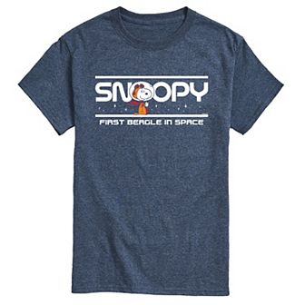 Men's Peanuts Snoopy Space Tee