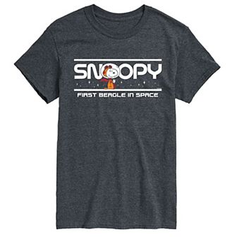 Men's Peanuts Snoopy Space Tee
