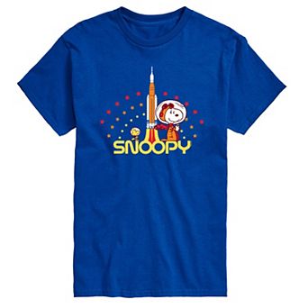 Men's Peanuts Snoopy Rocket Tee