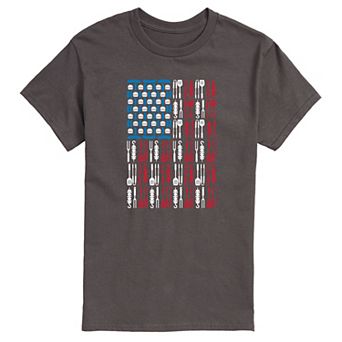 Men's Grill Tools USA Flag Tee