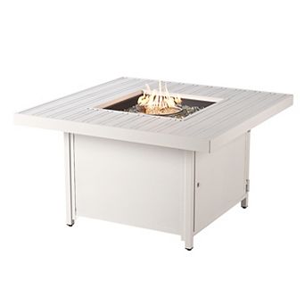 Oakland Living Square Propane Fire Pit Table