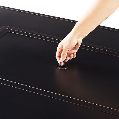 Oakland Living Rectangular Aluminum Propane Fire Pit Table