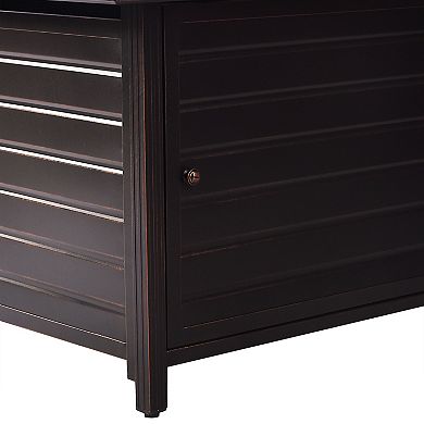 Oakland Living Square Outdoor Propane Fire Pit Table