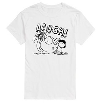 Men's Peanuts Charlie Brown Football Tee