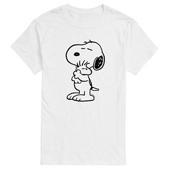 Men's Peanuts Snoopy Love Woodstock Tee
