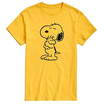 Men's Peanuts Snoopy Love Woodstock Tee