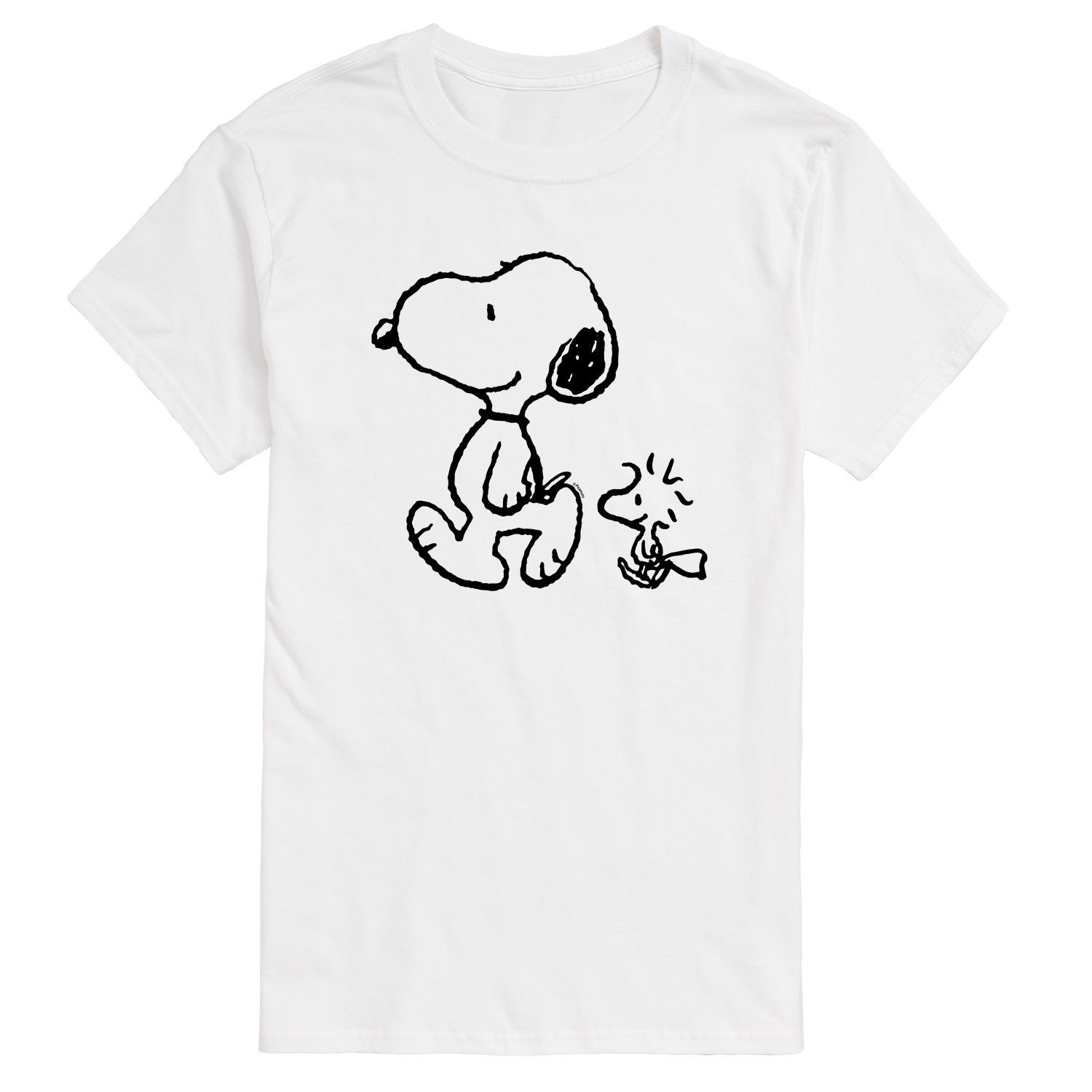 MC2 Saint Barth PEANUTS Maglia Girocollo SNOOPY Con Maxi Ricamo Frontale P536715