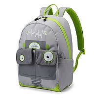 High Sierra Chiqui Robot Backpack (Gray/Lime)