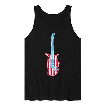 Men's USA Guitar Tank Top