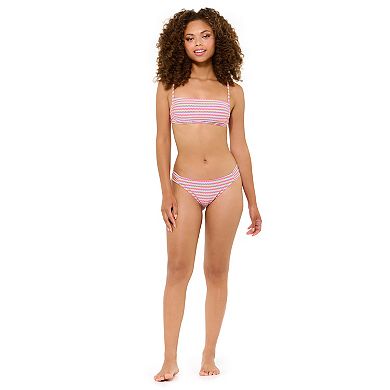 Juniors' Ninety-Nine Degrees° Square Bikini Top