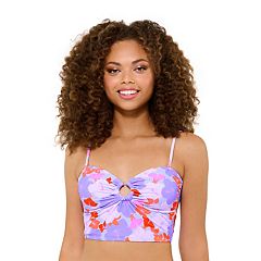 Juniors' Ninety-Nine° Halter Bandeau Tankini