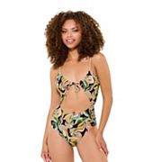 Kohls Plus Size Apt. 9 Paisley One-Piece Swimsuit