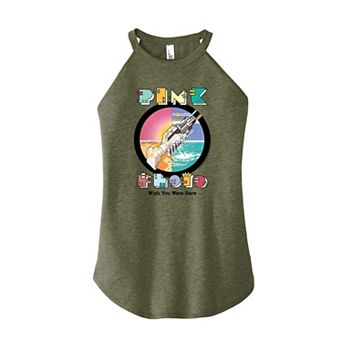 Juniors' Pink Floyd "Wish You Were Here" Robot High Neck Tank Top