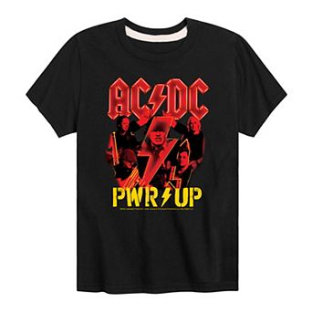 Boys 8-20 ACDC Pwr Up Graphic Tee