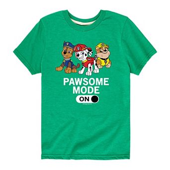Boys 8-20 Paw Patrol Pawsome Mode Graphic Tee