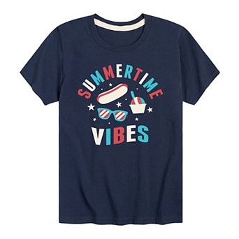 Boys 8-20 Summertime Vibes Graphic Tee