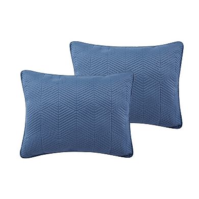 VCNY Home Hexa Geometric Quilt Set with Shams