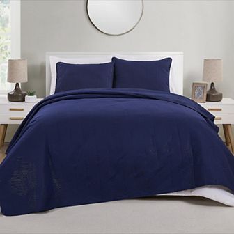 VCNY Home Hexa Geometric Quilt Set with Shams