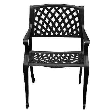 Oakland Living Outdoor Ornate Patio Dining Chair