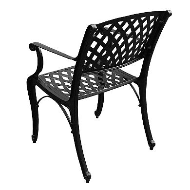 Oakland Living Outdoor Ornate Patio Dining Chair