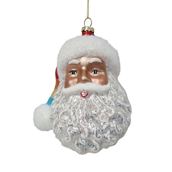 St. Nicholas Square® Colorful Santa Christmas Ornament