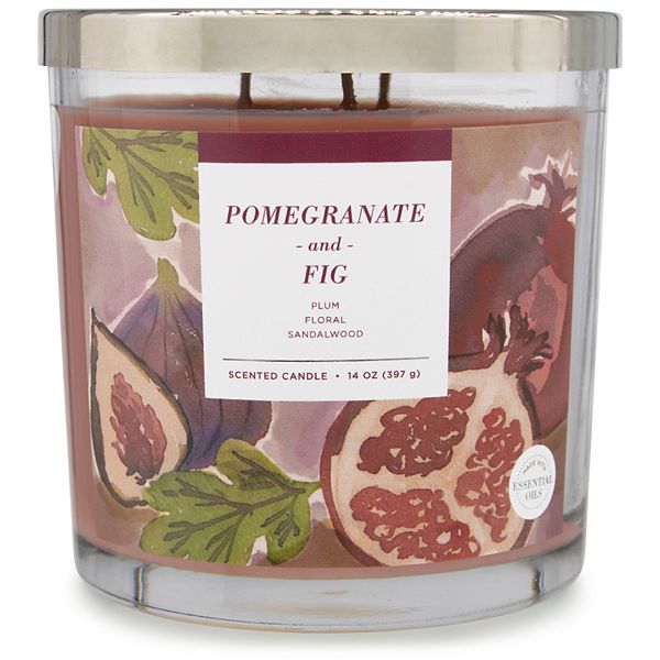 Sonoma Goods For Life® Pomegranate & Fig 14oz. Candle Jar