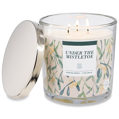 Sonoma Goods For Life Under the Mistletoe 14-oz. Candle Jar