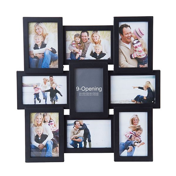 Melannco 9Opening 4" x 6" Collage Frame