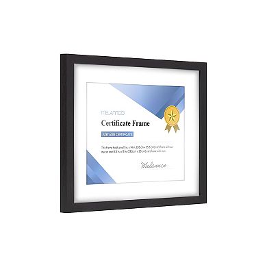 Melannco Certificate 8.5" x 11" Frame
