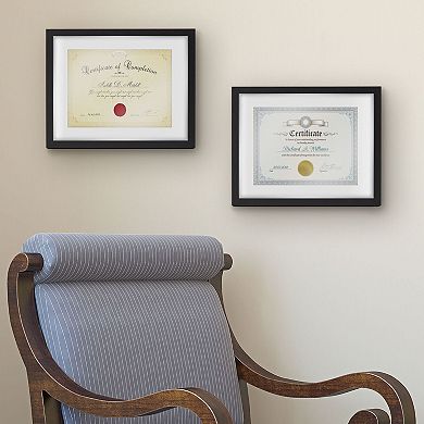 Melannco Certificate 8.5" x 11" Frame