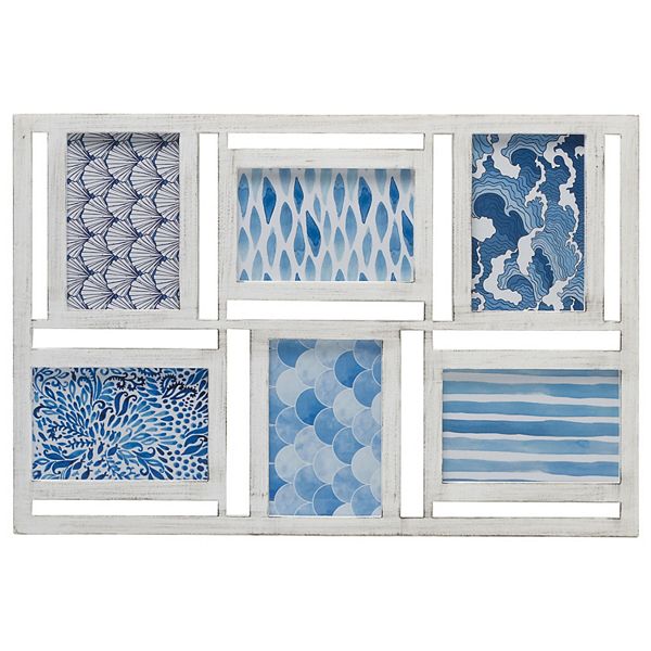 Melannco 6Opening 4" x 6" Collage Frame